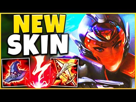 *RIOT'S BEST SKIN* PROJECT AKALI IS ABSOLUTELY INSANE! (1V9 CARRY) - League of Legends