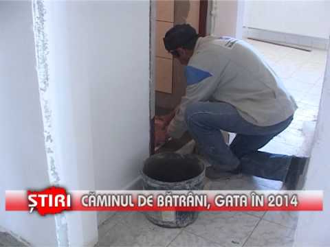 Căminul de bătrâni, gata în 2014 - www.1tvbacau.ro (01.11.2013)