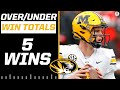 SEC Over/Under Predictions: Missouri 5 wins [Expert Breakdown] | CBS Sports HQ