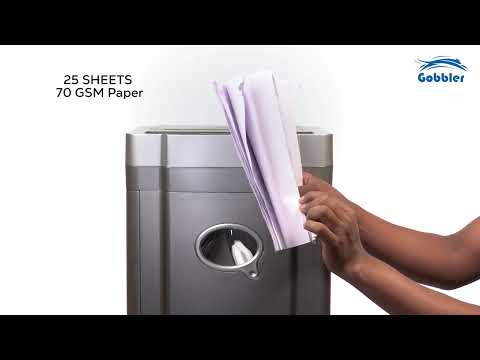 A2326 Cross Cut Gobbler Paper Shredder