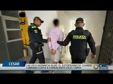 CAE EN FLAGRANCIA ALIAS 'EL EXTORSIONISTA' CUANDO COBRABA CUOTA A COMERCIANTE EN EL COPEY