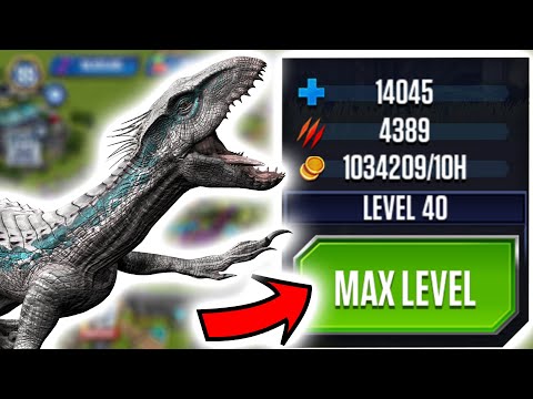 INDORAPTOR GEN 2 UNLOCKED MAX LEVEL 40 | Jurassic World: The Game