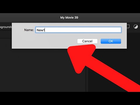 So speichern Sie ein iMovie-Projekt auf dem Mac
