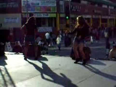 AIR DANCERS IN CALLE 8 2007  L.A