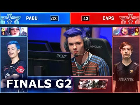 Caps Neeko vs Pabu Irelia - Match 2 | 1vs1 Finals 2018 All-Star Las Vegas | EU vs OCE