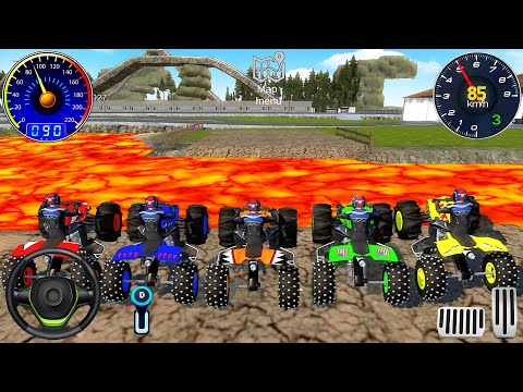 Impossible Dirt Quad Bikes Racing Game #2 - Extreme Motocross ATV Bike Stunts - Android IOS Gameplay
