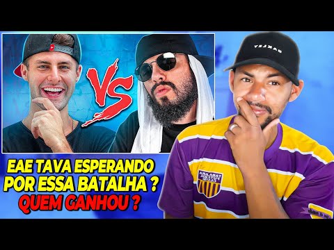 REAGINDO A Rezende Vs. Mussoumano - Batalha de Youtubers