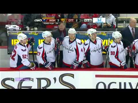 3-2 Goal Mathieu Perreault ( Washington Capitals - Ottawa Senators) 12/19/2010