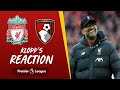 Klopp's Reaction: Milly saved our lives! | Liverpool v Bournemouth