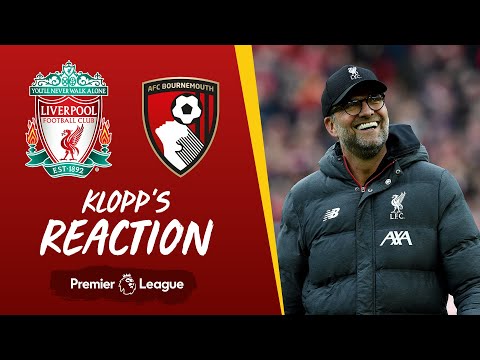 克洛普的反應。米利救了我們的命!| 利物浦對陣伯恩茅斯 (Klopp's Reaction: Milly saved our lives! | Liverpool v Bournemouth)