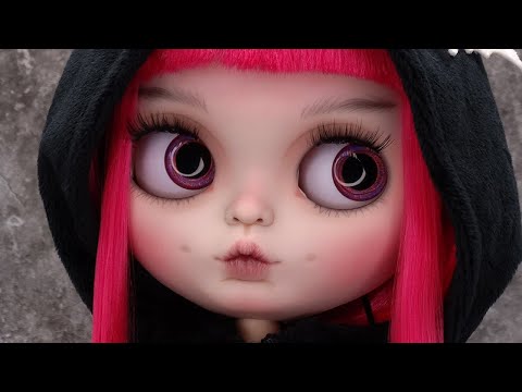 Custom Blythe doll - Pinky Trick by Isilien 🎃 Muñeca Blythe custom - Pinky Trick por Isilien