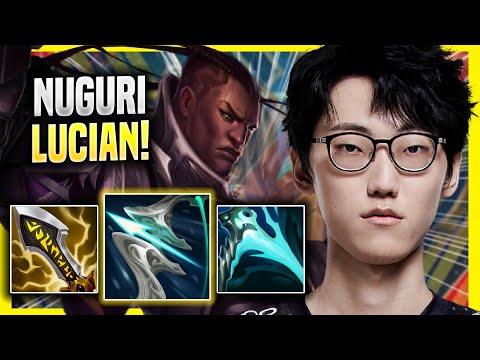 NUGURI CHILLING WITH LUCIAN! - Nuguri Plays Lucian TOP vs Poppy! | Season 2022