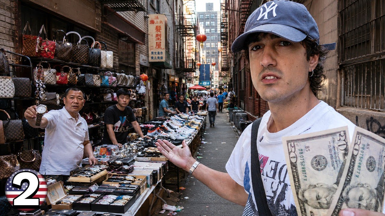Me Infiltré En El Mercado Ilegal De Nueva York🇺🇸