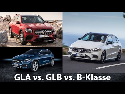 GLA vs. GLB vs. B-Klasse: sind die drei Modelle zu ähnlich? [4K] - Autophorie