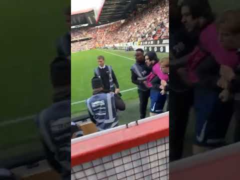 JME takes TikToker's phone (You're a Jokeman) as he invaded the Pitch at Sidemen Charity Match 2022.