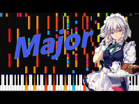 Night of Nights in Major key (Black MIDI)