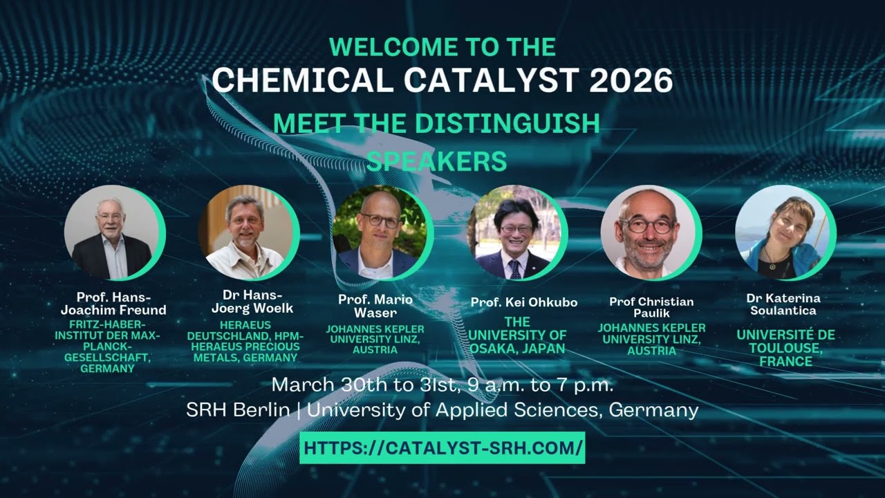 Chemical Catalyst 2026 | 7th International Summit on Catalysis & Chemical Engineering | SRH Berlin