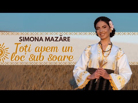 Simona Mazăre - Toți avem un loc sub soare