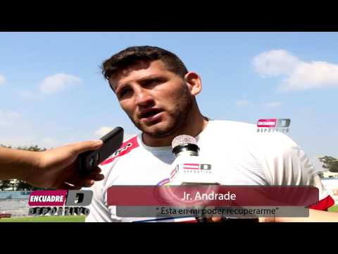 Jr. Andrade: "Depende de mi, recuperarme"