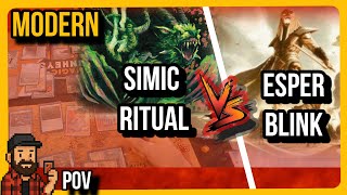 🔥 Simic Ritual vs. Esper Blink - MTG Modern