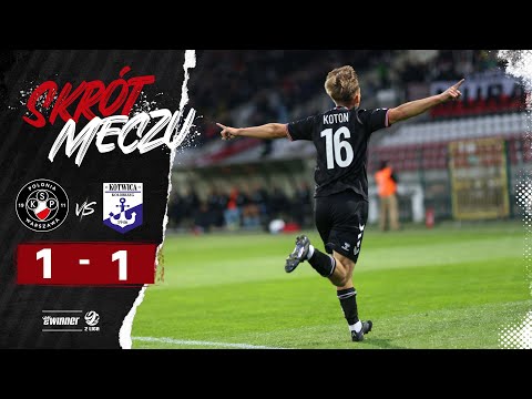 SKRÓT MECZU | Polonia Warszawa 1 - 1 Kotwica Kołobrzeg