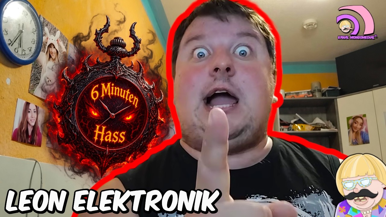 Leon Elektronik: 2x6 Minuten Hass gegen Mongers und Papa! |Kanal Mongomedial