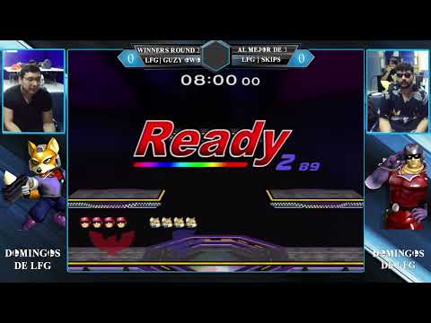 Domingos De LFG Melee: WR2 - LFG | GuzyOwO (Fox) VS  LFG| Skips (C. Falcon)
