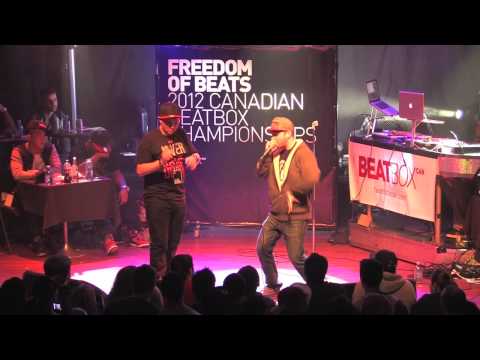 Heat vs C-Fresh - 2012 Canadian Beatbox Champs - Quarter Finals