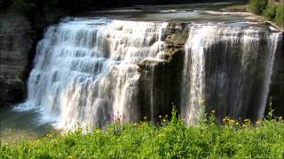 preview picture of video 'The Waterfalls of Letchworth State Park New York'