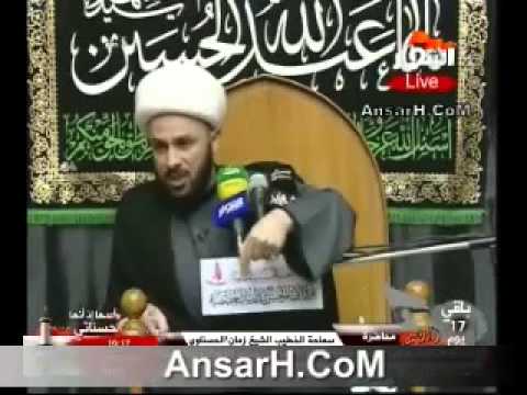 الشيخ زمان الحسناوي ليلة 4 صفر 1437 هـ النجف الاشرف