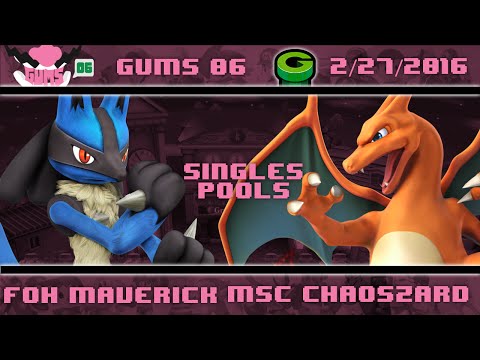 GUMS06 Singles (Pools) - Maverick (Lucario) vs MSC Chaoszard (Charizard)