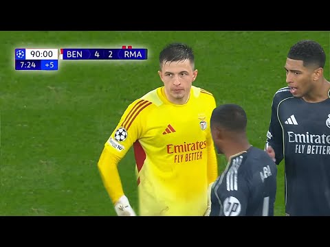 🔴 INCREDIBLE SCENES as BENFICA Goalkeeper ANATOLY TRUBIN Scores UEFA Champions League vs REAL MADRID