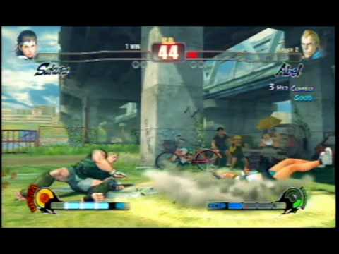 SF4 eiSH (Sakura) vs HunterSFL (Abel)