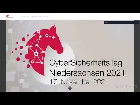 17.11.2021: Impulsvortrag CyberSicherheitsTag Niedersachsen