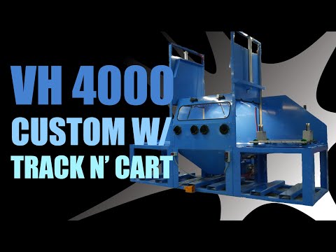 Custom VH4000 Track N' Cart - Vapor Honing Technologies