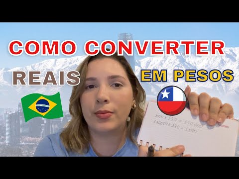 Vídeo: Converter real em peso chileno: perguntas
