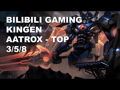 Bilibili Gaming Kingen Top Aatrox vs Wukong - KR Challenger Patch 10.9