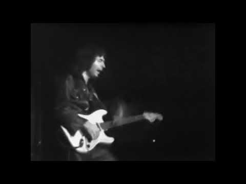 Ritchie Blackmore performing with Rainbow in December 1979