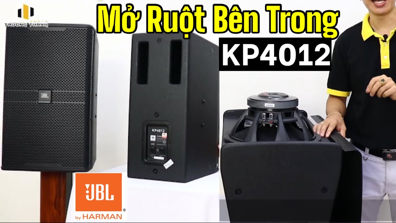 Khám phá nội thất loa JBL KP4012 hàng chính hãng nhập khẩu BaSao