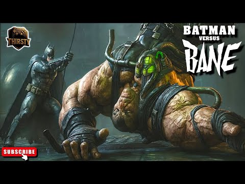 Batman vs Monster Bane 🔥 Epic Arkham Origins Boss Fight | Bane Transformation Scene #batman #bane 