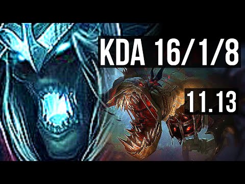 KARTHUS vs FIDDLESTICKS (JUNGLE) | 16/1/8, 72% winrate, Legendary | BR Diamond | v11.13