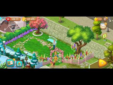 Gardenscapes Season area ❄️🌺🌊🍂 Area 17 Day 2 | No Commentary✓©