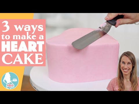 3 Ways to Make a Heart Cake WITHOUT a Heart Pan