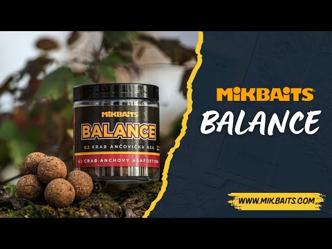 Kulki Mikbaits Mega BALANCE 300ml - Słony Śledź 30mm film wideo 