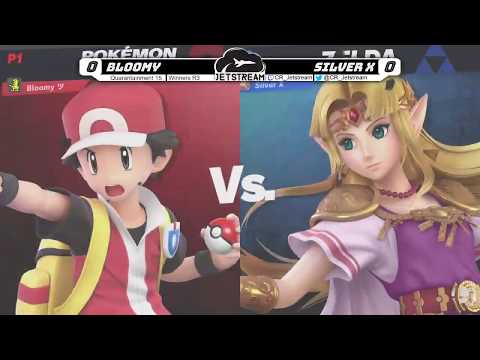 Quarantainment 15 Winners R3 - Silver X (Zelda) Vs. Bloomy (PKM Trainer) Smash Ultimate - SSBU