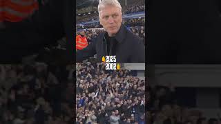 MOYES BACK AT GOODISON PARK!! 💙🔵   #premierleague  #everton