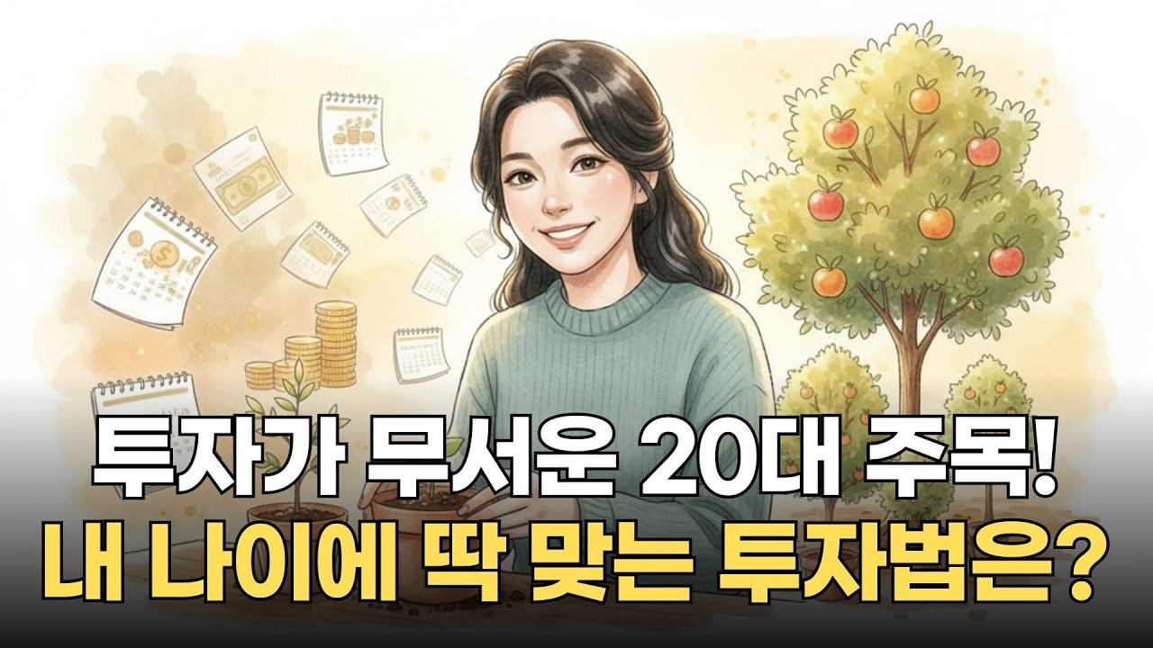 투자가 무서운 20대 주목! 내 나이에 딱 맞는 투자법은?