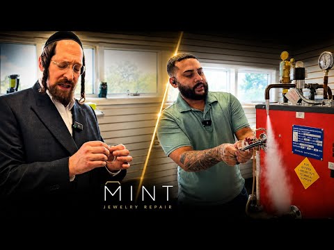 Behind the Scenes at MINT Jewelry Repair! Watch the Step-by-Step Cleaning and Repair Process!