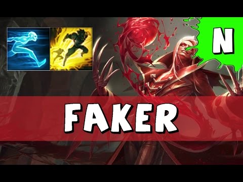 SKT T1 Faker as Vladimir vs Lulu MID - S5 KR Diamond 1 SoloQ - League of Legends