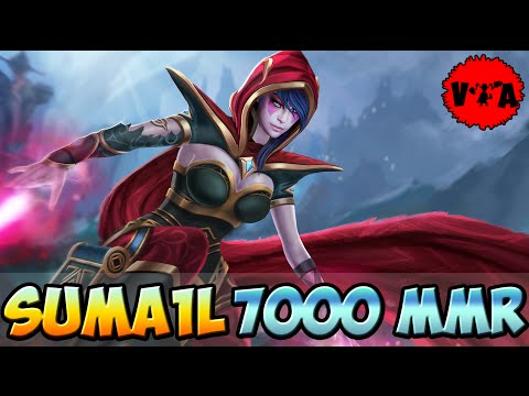 Dota 2 - Suma1L 7000 MMR Plays Templar Assassin vol #1 - Ranked Match